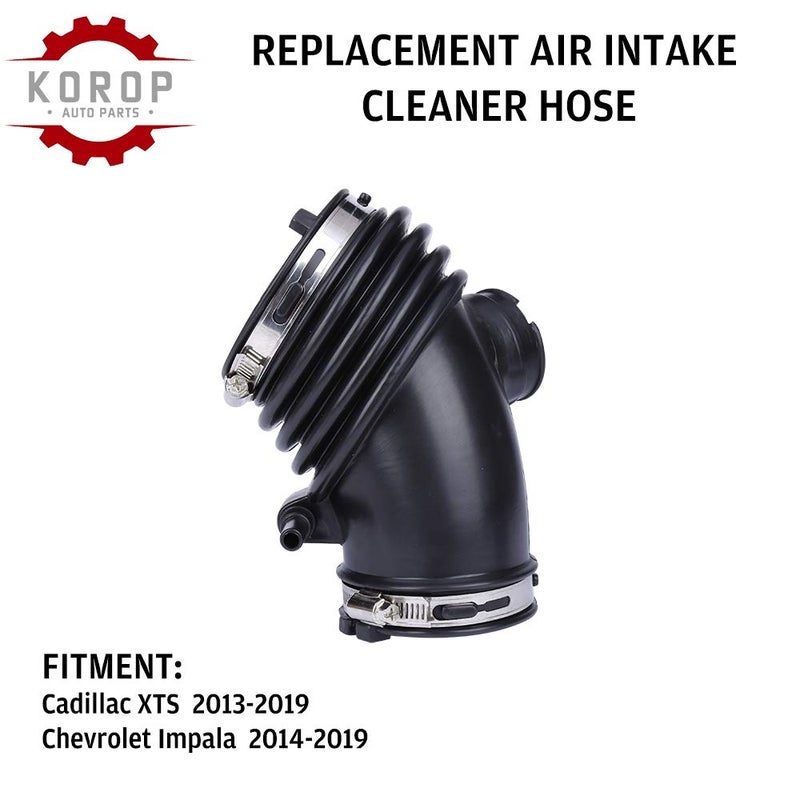 KOROP Air Intake Hose Fits for Cadillac XTS 3.6L 2013-2019, for Chevrolet Impala 3.6L 2014-2019,Intake Boot Tube Duct Replaces # 22935937,22887315,20885923 - Image 3